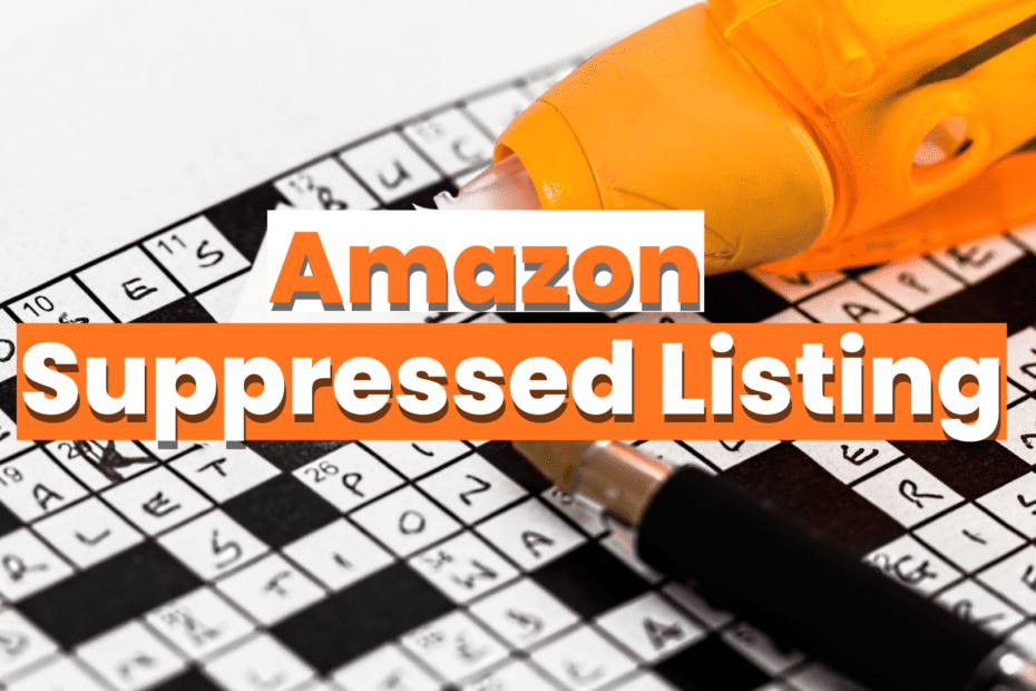 Amazon Suppressed Listing