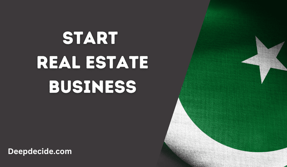 start real estate business in pakistan