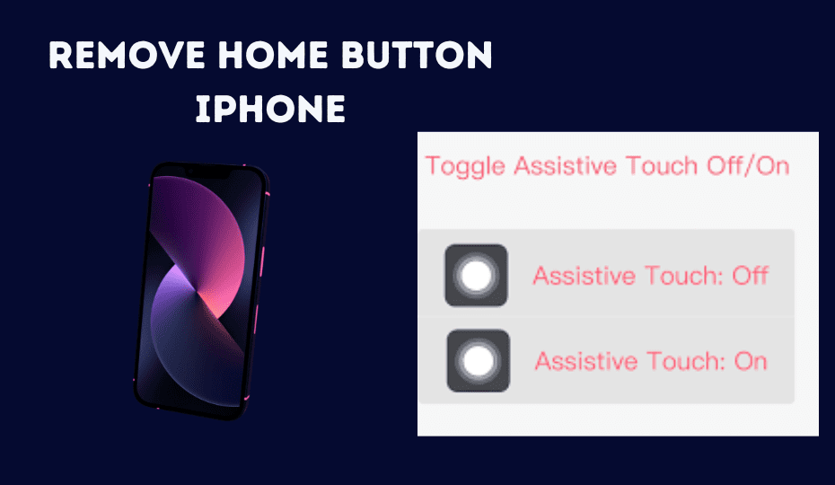 remove home button on iphone